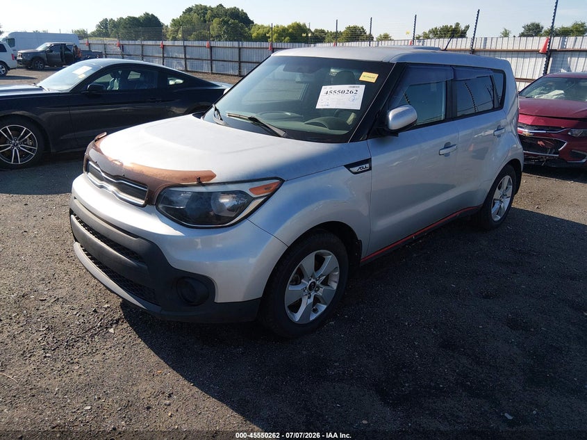 2017 Kia Soul VIN KNDJN2A20H7458755 IAAI salvage auction — NORMAL WEAR, Clear (Arkansas), sold $475 on 2026-07-29 (photo 2)