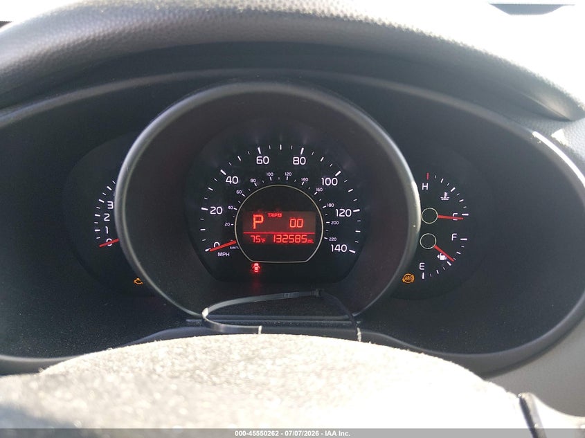 2017 Kia Soul VIN KNDJN2A20H7458755 IAAI salvage auction — NORMAL WEAR, Clear (Arkansas), sold $475 on 2026-07-29 (photo 7)
