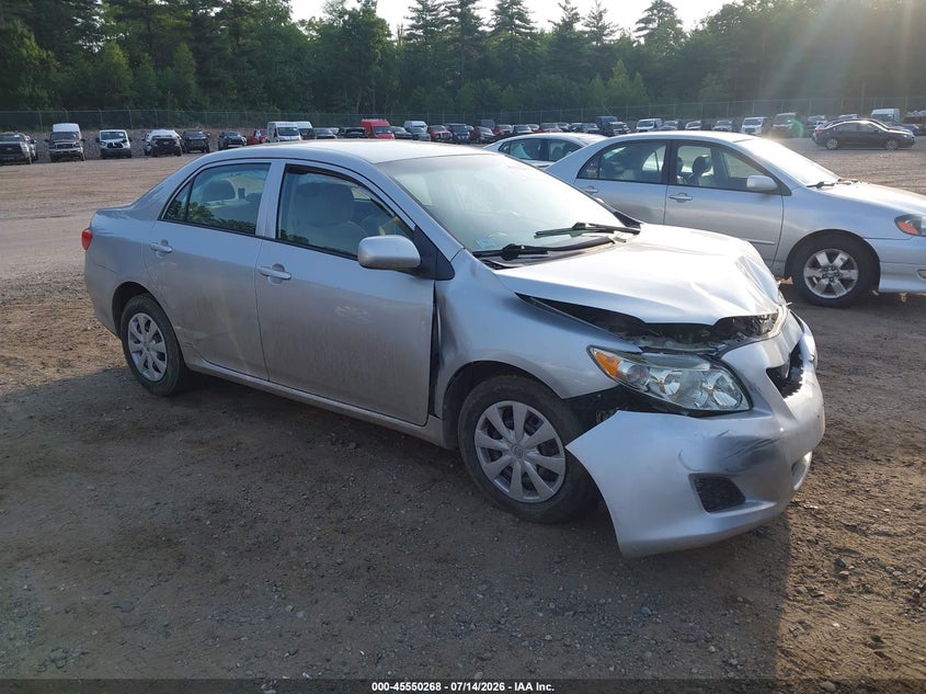 2009 Toyota Corolla VIN JTDBL40E999087263 IAAI salvage auction — FRONT END, Clear (Massachusetts), sold $775 on 2026-07-17 (photo 1)