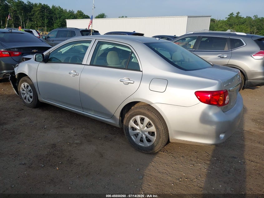 2009 Toyota Corolla VIN JTDBL40E999087263 IAAI salvage auction — FRONT END, Clear (Massachusetts), sold $775 on 2026-07-17 (photo 3)