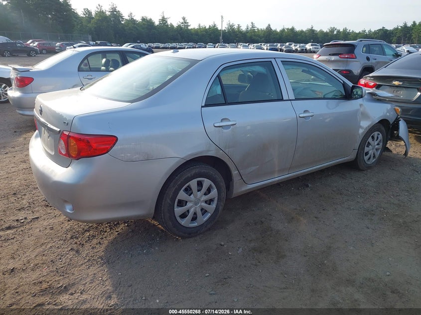 2009 Toyota Corolla VIN JTDBL40E999087263 IAAI salvage auction — FRONT END, Clear (Massachusetts), sold $775 on 2026-07-17 (photo 4)