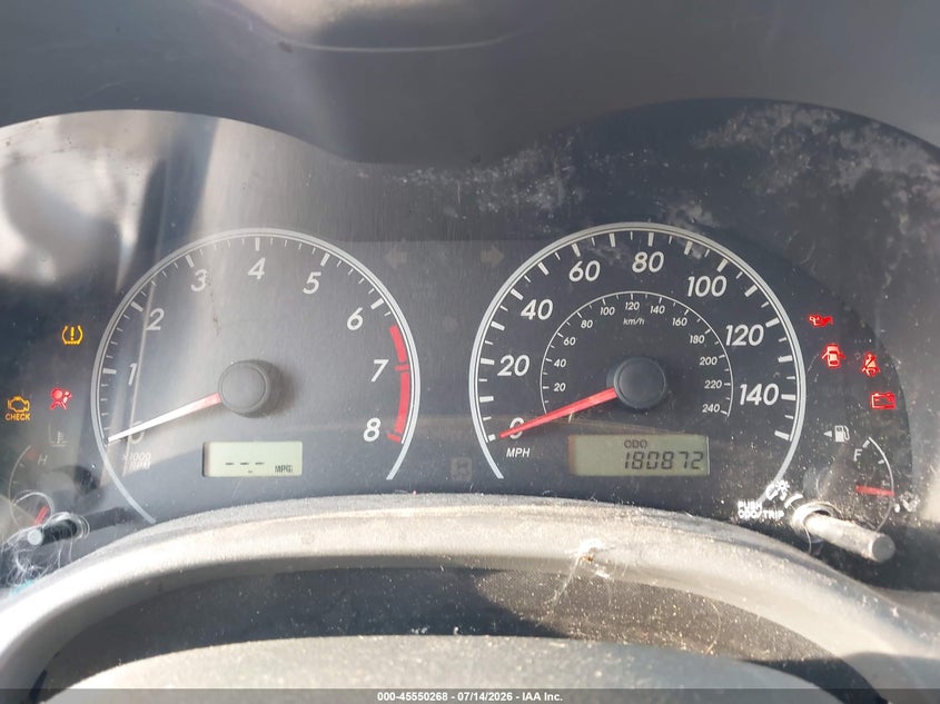 2009 Toyota Corolla VIN JTDBL40E999087263 IAAI salvage auction — FRONT END, Clear (Massachusetts), sold $775 on 2026-07-17 (photo 7)