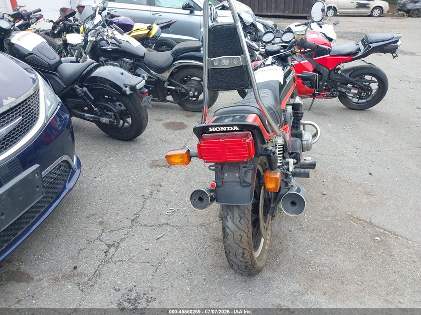1982 Honda Cb750 VIN JH2RC0403CM301598 IAAI salvage auction — NORMAL WEAR, Clear (New York), sold $275 on 2026-07-21 (photo 6)
