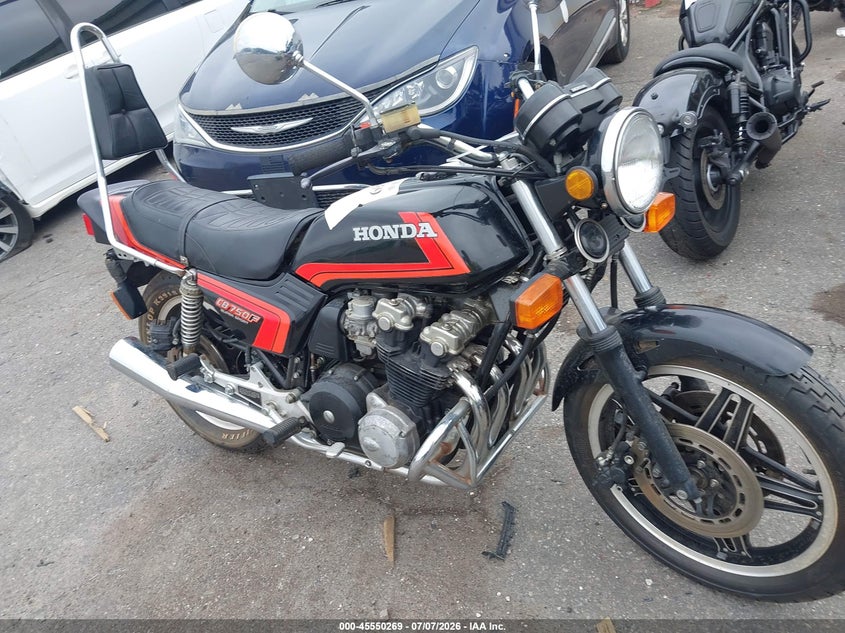 1982 Honda Cb750 VIN JH2RC0403CM301598 IAAI salvage auction — NORMAL WEAR, Clear (New York), sold $275 on 2026-07-21 (photo 8)