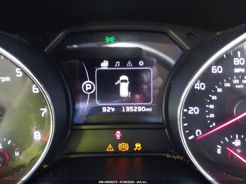 2017 Kia SEDONA VIN KNDMB5C10H6252823 IAAI salvage auction — NORMAL WEAR, Clear (Florida), sold $1,050 on 2026-07-21 (photo 7)