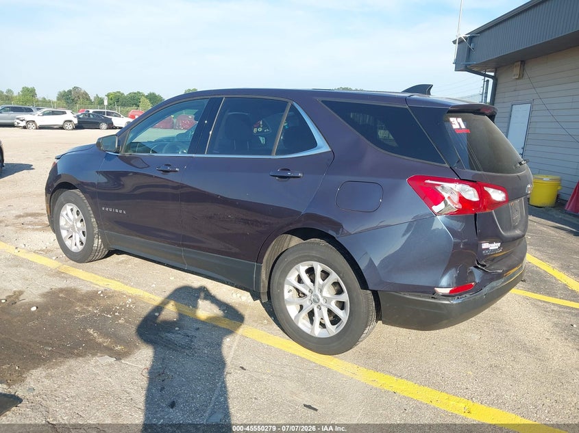 2019 Chevrolet Equinox VIN 3GNAXKEV5KS536431 IAAI salvage auction — REAR END, Wait Title, sold $3,000 on 2026-08-22 (photo 3)