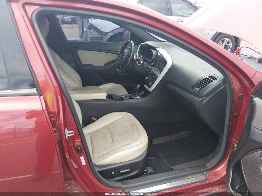 2013 Kia Optima VIN 5XXGR4A61DG123471 IAAI salvage auction — NORMAL WEAR, Salvage Title, sold $275 on 2026-07-20 (photo 5)
