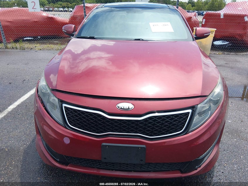 2013 Kia Optima VIN 5XXGR4A61DG123471 IAAI salvage auction — NORMAL WEAR, Salvage Title, sold $275 on 2026-07-20 (photo 6)