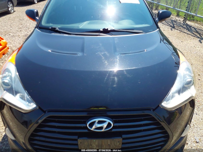 2013 Hyundai Veloster VIN KMHTC6AE5DU147572 IAAI salvage auction — NORMAL WEAR, Clear (Illinois), sold $600 on 2026-07-29 (photo 6)