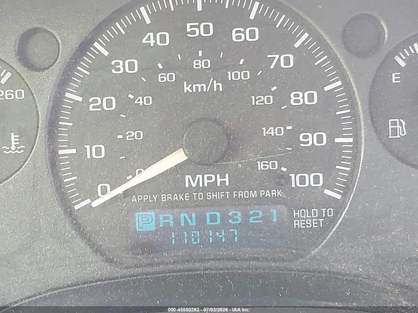 2003 Chevrolet S-10 VIN 1GCDT19X538241816 IAAI salvage auction — UNKNOWN, Clear (Maryland), sold $3,000 on 2026-07-08 (photo 7)