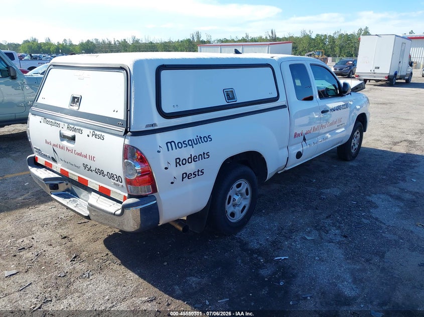 2014 Toyota Tacoma VIN 5TFTX4CNXEX043900 IAAI salvage auction — FRONT END, Rebuildable (Florida), sold $4,050 on 2026-07-20 (photo 4)