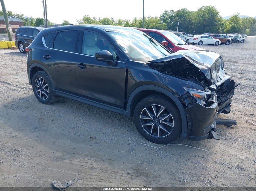 2018 Mazda Cx-5 VIN JM3KFADM1J1365820 IAAI salvage auction — FRONT END, Salvage (North Carolina), sold $2,300 on 2026-07-23 (photo 1)