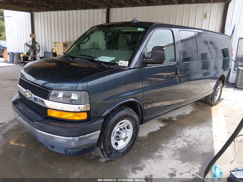 2017 Chevrolet Express 3500 VIN 1GAZGPFG1H1249101 IAAI salvage auction — NORMAL WEAR, Sf97 (Georgia), sold $18,850 on 2026-09-09 (photo 2)