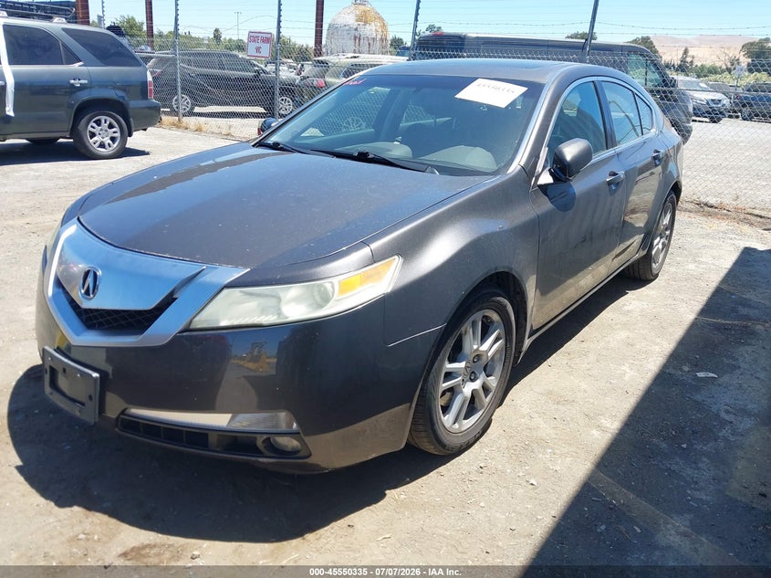 2009 Acura Tl VIN 19UUA86229A000466 IAAI salvage auction — SIDE, Salvage (California), sold $800 on 2026-07-31 (photo 2)
