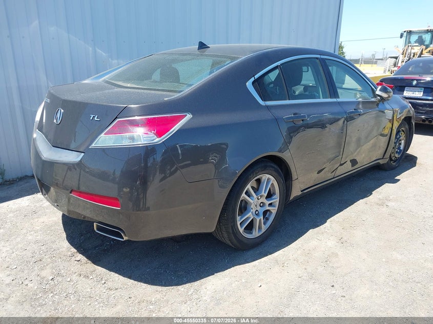2009 Acura Tl VIN 19UUA86229A000466 IAAI salvage auction — SIDE, Salvage (California), sold $800 on 2026-07-31 (photo 4)