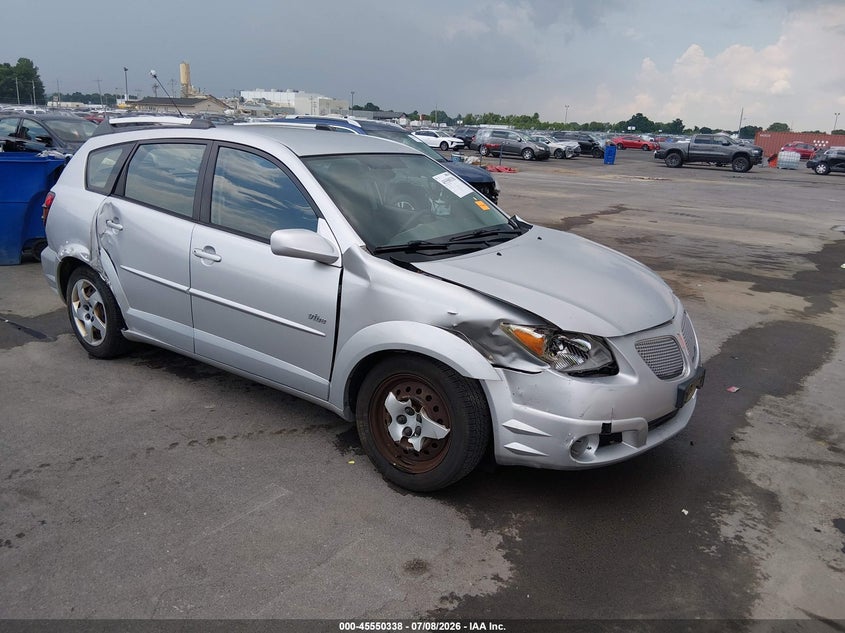 2005 Pontiac Vibe VIN 5Y2SL63865Z432793 IAAI salvage auction — RIGHT FRONT, Salvage (Missouri), sold $350 on 2026-08-18 (photo 1)