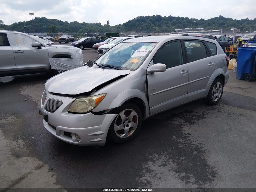 2005 Pontiac Vibe VIN 5Y2SL63865Z432793 IAAI salvage auction — RIGHT FRONT, Salvage (Missouri), sold $350 on 2026-08-18 (photo 2)
