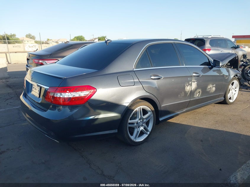 2013 Mercedes-benz E-klasse VIN WDDHF5KB4DA668788 IAAI salvage auction — RIGHT FRONT, Wait Title, sold $475 on 2026-10-03 (photo 4)