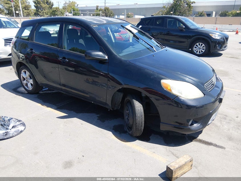 2006 Toyota Matrix VIN 2T1KR32E26C607931 IAAI salvage auction — NORMAL WEAR, Clear - Dealer Only (California), sold $675 on 2026-07-27 (photo 1)
