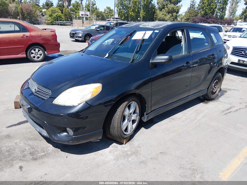 2006 Toyota Matrix VIN 2T1KR32E26C607931 IAAI salvage auction — NORMAL WEAR, Clear - Dealer Only (California), sold $675 on 2026-07-27 (photo 2)