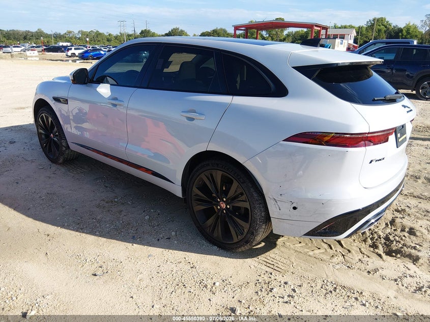 2021 Jaguar F-pace VIN SADCT2FU5MA666401 IAAI salvage auction — FRONT END, Rebuildable (Florida), sold $15,800 on 2026-07-18 (photo 3)