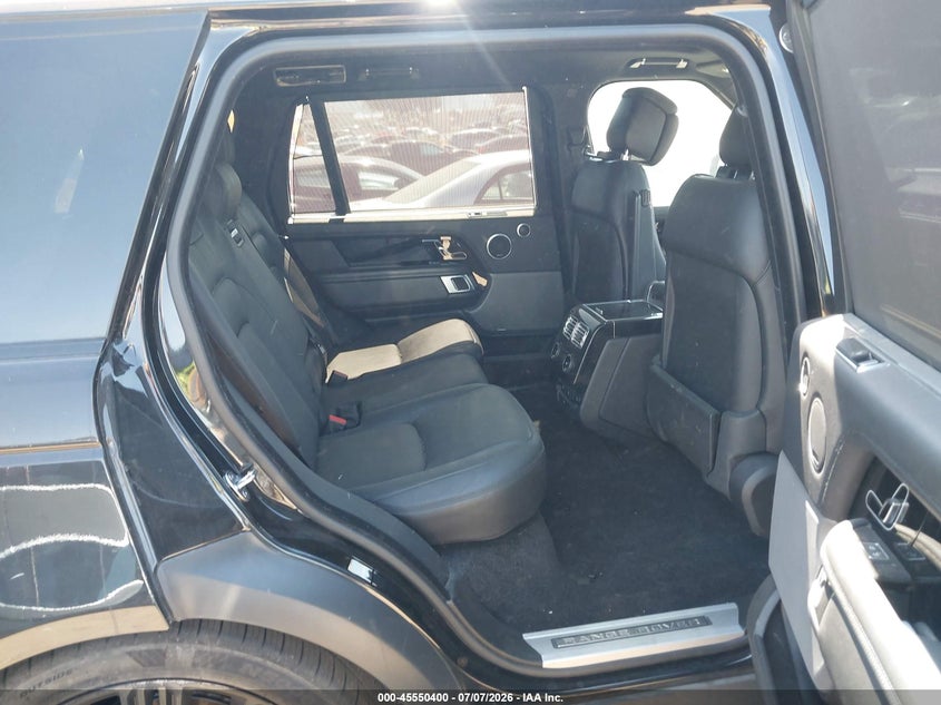 2019 Land rover RANGE ROVER VIN SALGS5RE5KA521631 IAAI salvage auction — FRONT END, Clear (California), sold $10,300 on 2026-07-29 (photo 8)