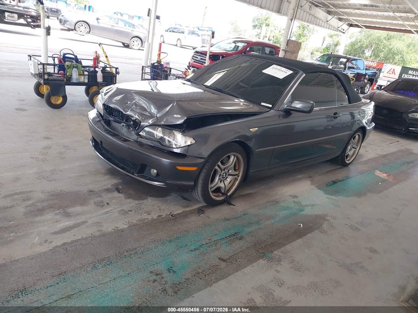 2006 BMW 3er VIN WBABW53416PZ40601 IAAI salvage auction — FRONT END, Rebuildable (Florida), sold $1,350 on 2026-08-12 (photo 2)