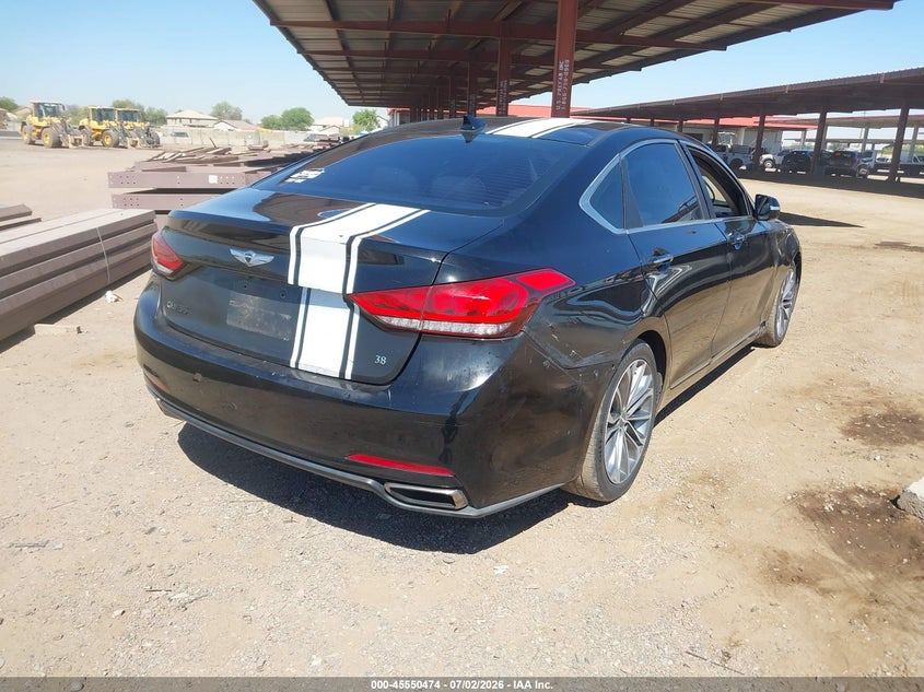 2015 Hyundai Genesis VIN KMHGN4JE0FU076798 IAAI salvage auction — NORMAL WEAR, Restored (Arizona), sold $800 on 2026-07-28 (photo 4)