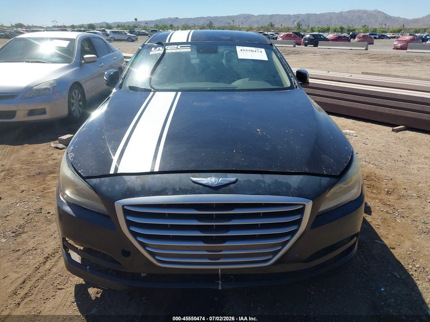 2015 Hyundai Genesis VIN KMHGN4JE0FU076798 IAAI salvage auction — NORMAL WEAR, Restored (Arizona), sold $800 on 2026-07-28 (photo 6)