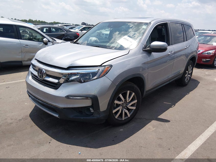2020 Honda Pilot VIN 5FNYF6H4XLB014019 IAAI salvage auction — RIGHT FRONT, Salvage (North Carolina), sold $3,575 on 2026-08-21 (photo 2)
