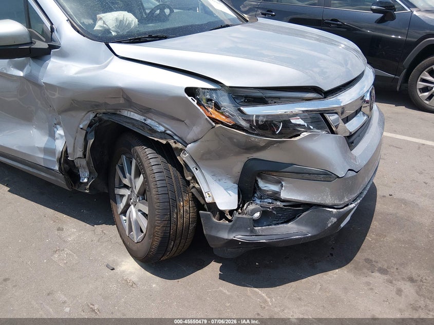 2020 Honda Pilot VIN 5FNYF6H4XLB014019 IAAI salvage auction — RIGHT FRONT, Salvage (North Carolina), sold $3,575 on 2026-08-21 (photo 6)