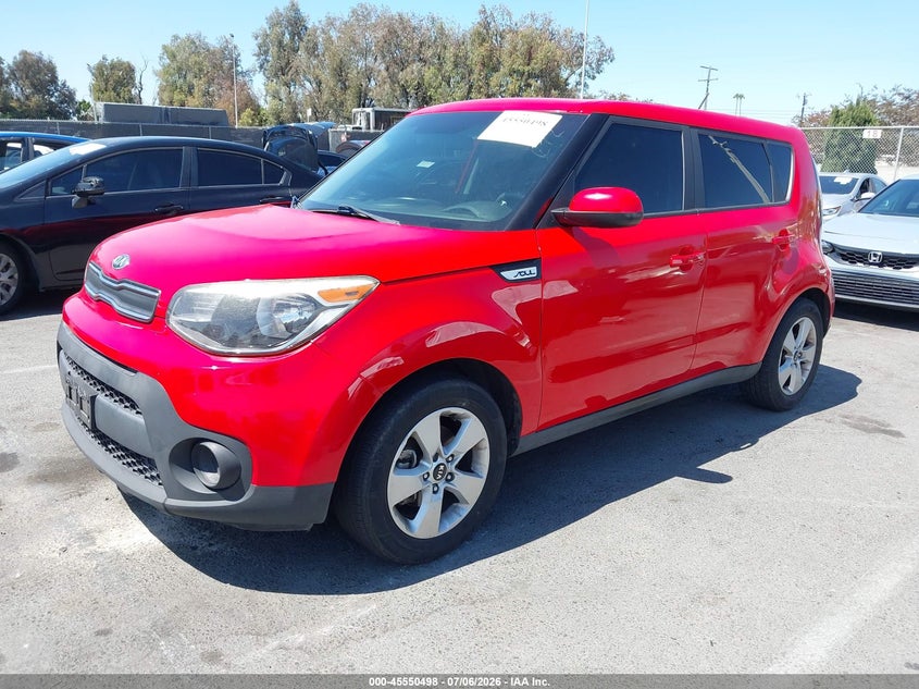 2019 Kia Soul VIN KNDJN2A2XK7684051 IAAI salvage auction — THEFT, Salvage (California), sold $2,225 on 2026-07-23 (photo 2)