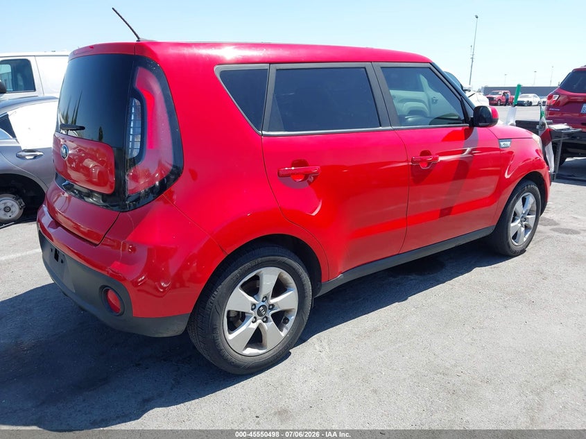 2019 Kia Soul VIN KNDJN2A2XK7684051 IAAI salvage auction — THEFT, Salvage (California), sold $2,225 on 2026-07-23 (photo 4)