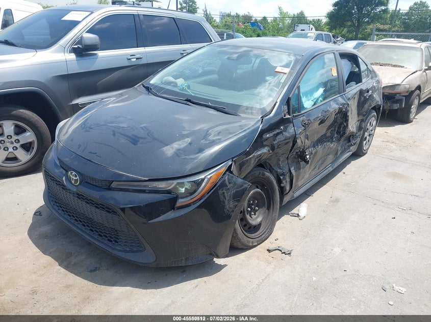 2022 Toyota Corolla VIN 5YFEPMAE6NP334520 IAAI salvage auction — REPOSSESSION, Clear (North Carolina), sold $1,750 on 2026-07-27 (photo 2)