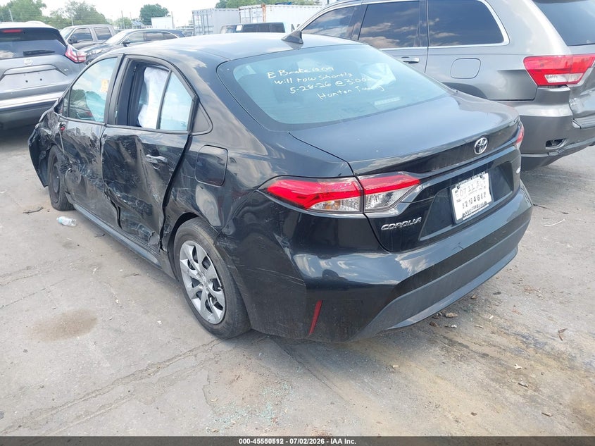 2022 Toyota Corolla VIN 5YFEPMAE6NP334520 IAAI salvage auction — REPOSSESSION, Clear (North Carolina), sold $1,750 on 2026-07-27 (photo 3)