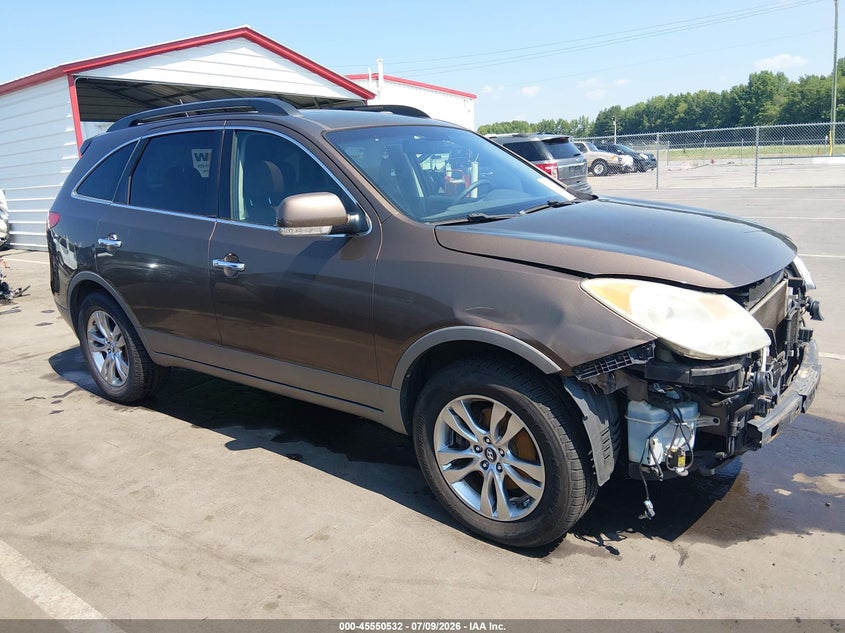 2012 Hyundai Veracruz VIN KM8NUDCC8CU182871 IAAI salvage auction — FRONT END, Salvage (North Carolina), sold $1,450 on 2026-07-23 (photo 1)