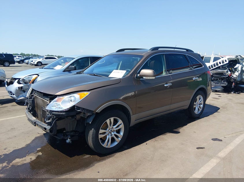 2012 Hyundai Veracruz VIN KM8NUDCC8CU182871 IAAI salvage auction — FRONT END, Salvage (North Carolina), sold $1,450 on 2026-07-23 (photo 2)