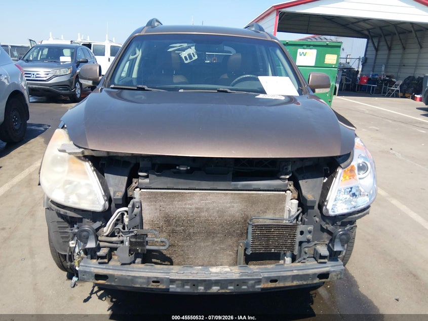 2012 Hyundai Veracruz VIN KM8NUDCC8CU182871 IAAI salvage auction — FRONT END, Salvage (North Carolina), sold $1,450 on 2026-07-23 (photo 6)