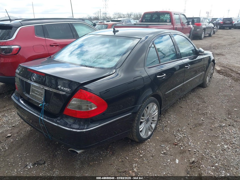 2008 Mercedes-benz E-class VIN WDBUF87X28B257693 IAAI salvage auction — FRONT & REAR, Original (Ohio), sold $1,200 on 2026-07-08 (photo 4)