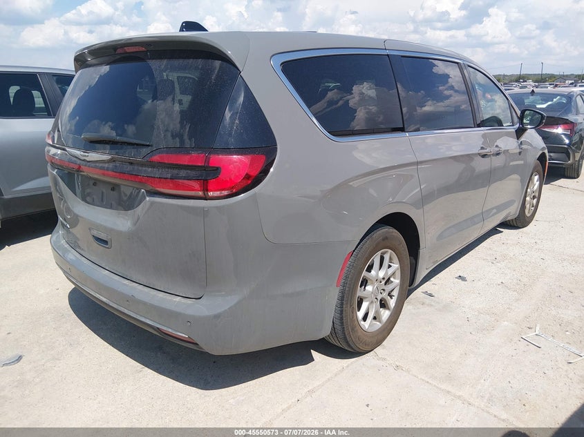 2025 Chrysler Pacifica VIN 2C4RC1BG9SR530698 IAAI salvage auction — FRONT END, Enterprise Vehicles Clear Only (Texas), sold $15,450 on 2026-07-29 (photo 4)