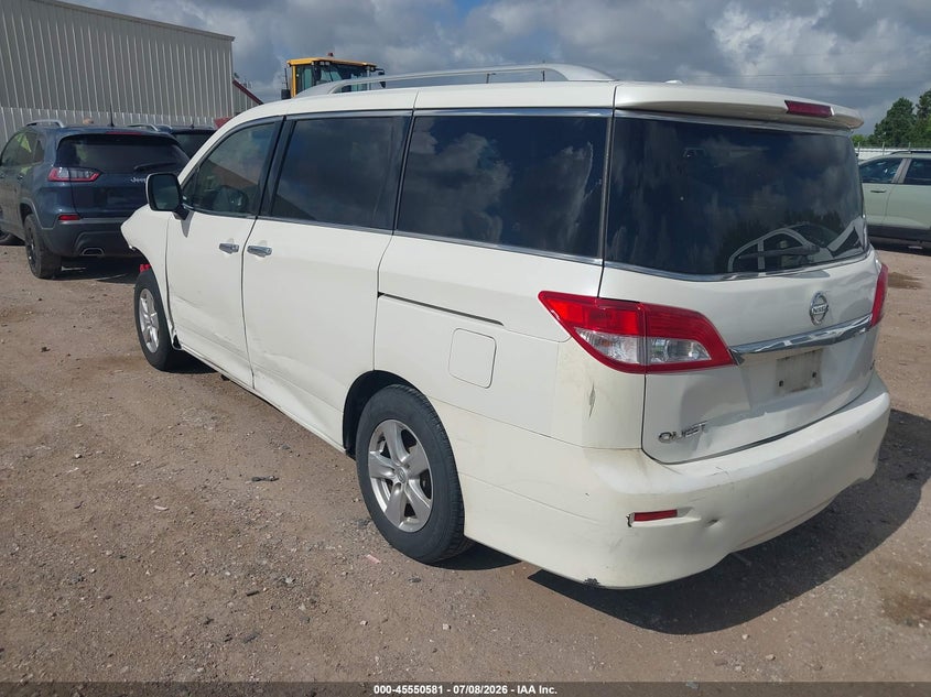 2017 Nissan Quest VIN JN8AE2KP6H9170001 IAAI salvage auction — FRONT END, Rebuildable (Florida), sold $1,025 on 2026-08-01 (photo 3)