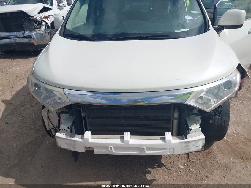 2017 Nissan Quest VIN JN8AE2KP6H9170001 IAAI salvage auction — FRONT END, Rebuildable (Florida), sold $1,025 on 2026-08-01 (photo 6)