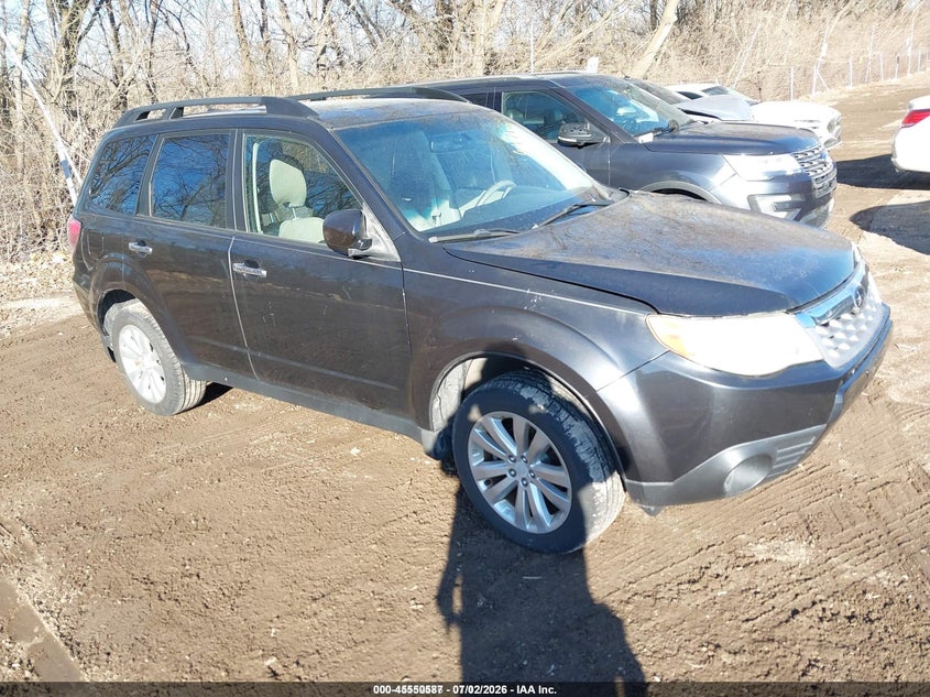 2011 Subaru Forester VIN JF2SHBEC0BH756630 IAAI salvage auction — FRONT END, Clear (Indiana), sold $650 on 2026-07-15 (photo 1)