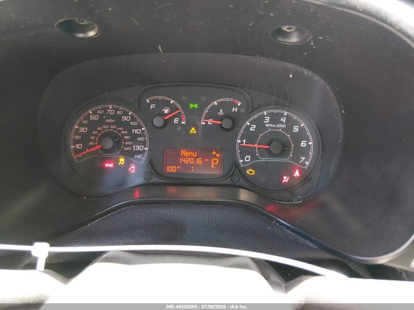 2016 Ram Promaster city VIN ZFBERFATXG6B73982 IAAI salvage auction — REAR END, Salvage Title, sold $1,550 on 2026-07-28 (photo 7)