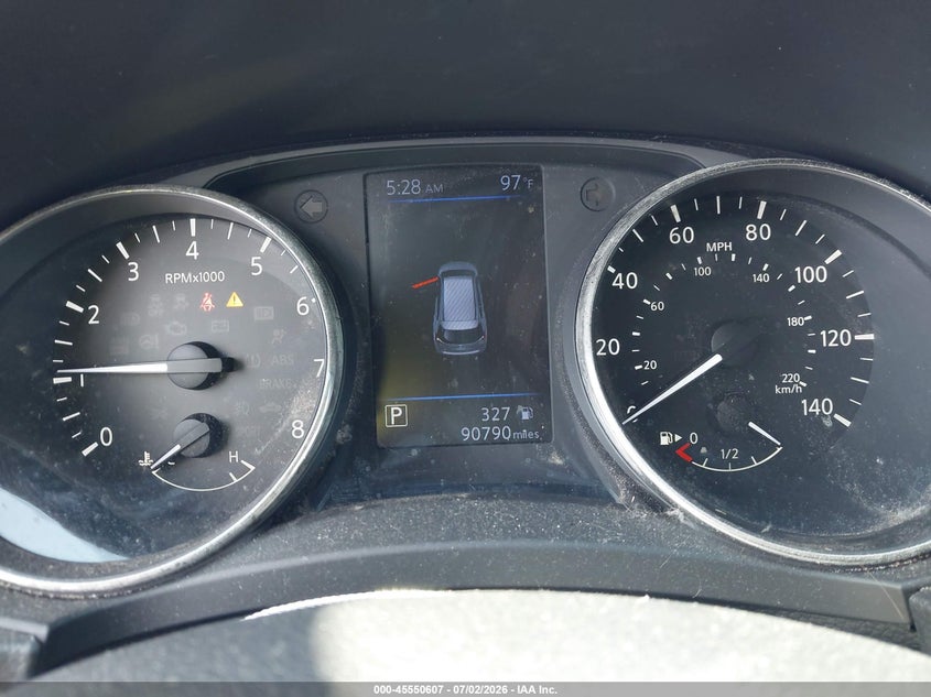 2018 Nissan Rogue VIN KNMAT2MT8JP529197 IAAI salvage auction — RIGHT FRONT, Rebuildable (Florida), sold $1,900 on 2026-07-20 (photo 7)