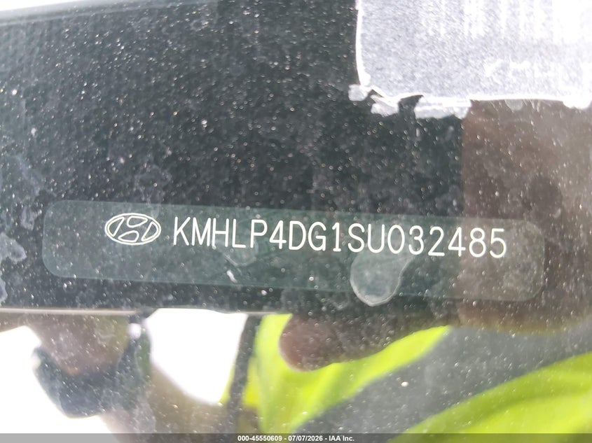 2025 Hyundai Elantra VIN KMHLP4DG1SU032485 IAAI salvage auction — RIGHT FRONT, Enterprise Vehicles Clear Only (Connecticut), sold $16,550 on 2026-07-13 (photo 9)