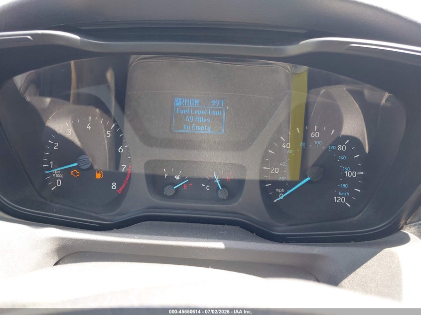 2018 Ford Transit 150 VIN 1FTYE1ZM1JKB09458 IAAI salvage auction — NORMAL WEAR, Sf97 (Maryland), sold $18,250 on 2026-08-18 (photo 7)