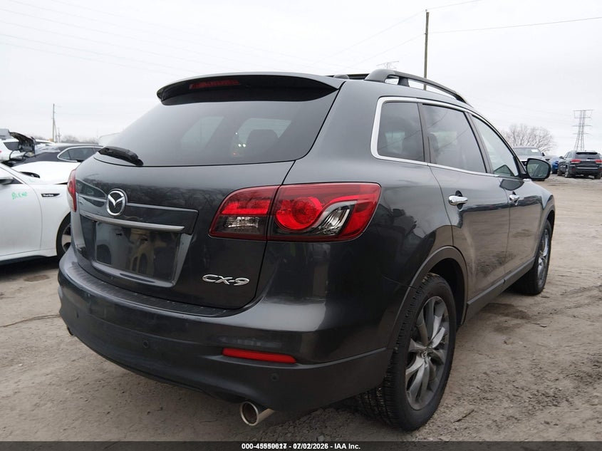 2015 Mazda Cx-9 VIN JM3TB2DV3F0450721 IAAI salvage auction — FRONT END, Clear (Indiana), sold $1,800 on 2026-07-22 (photo 4)