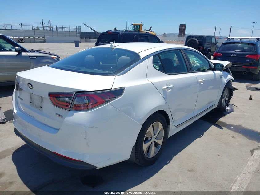 2016 Kia Optima VIN KNAGM4AD8G5096563 IAAI salvage auction — FRONT END, Salvage Title, sold $500 on 2026-07-22 (photo 4)