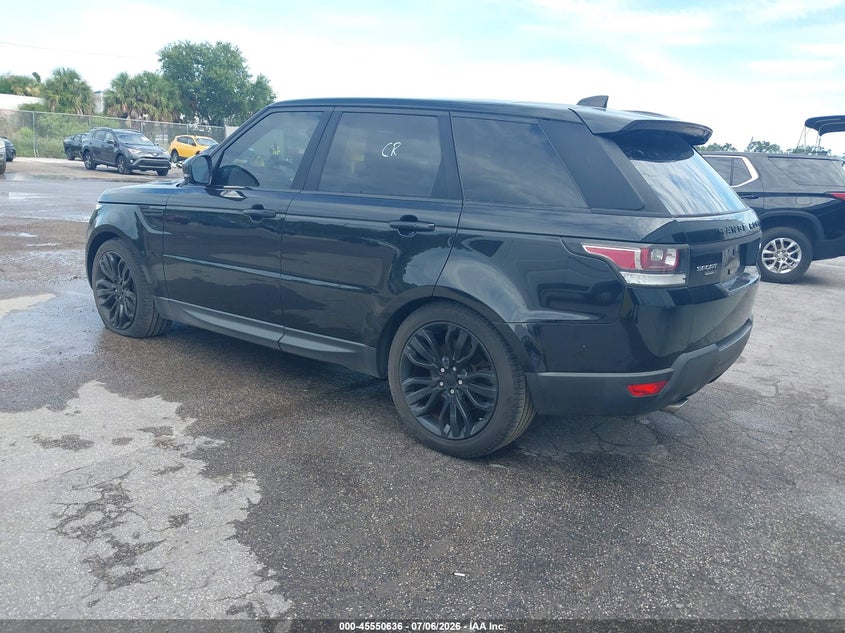2017 Land rover Range rover sport VIN SALWG2FV7HA680000 IAAI salvage auction — UNKNOWN, Clear (Florida), sold $4,250 on 2026-07-29 (photo 3)